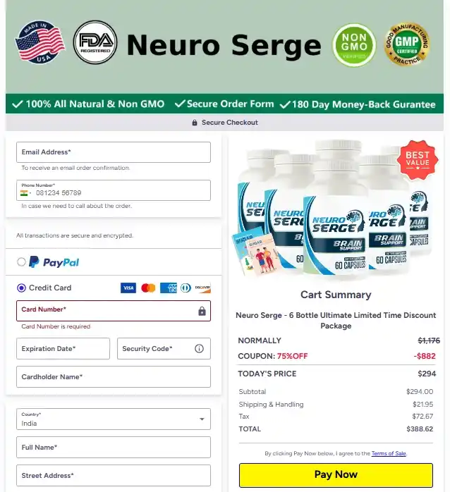 neuro-serge-secure-checkout-page